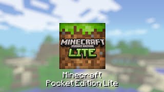 Playing a Minecraft Pocket Edition in Demo and Lite