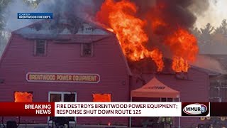 A massive four-alarm fire gutted brentwood power equipment center on
monday night. subscribe to wmur now for more: http://bit.ly/1lojx9c
get more ...