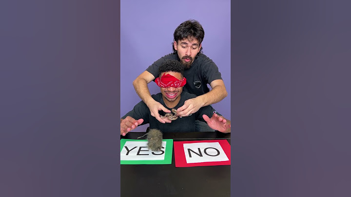 Man playing blindfolded choosing game #shorts