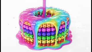 WOW! Gigantyczne, trójwymiarowe, kolorowe kule wszędzie! 😱 Przygoda z toczącą się kulą! screenshot 1