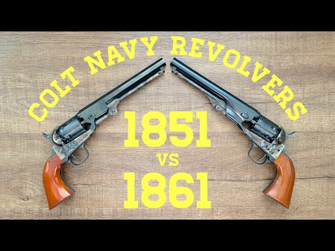 Colt Navy Revolvers: 1851 vs. 1861