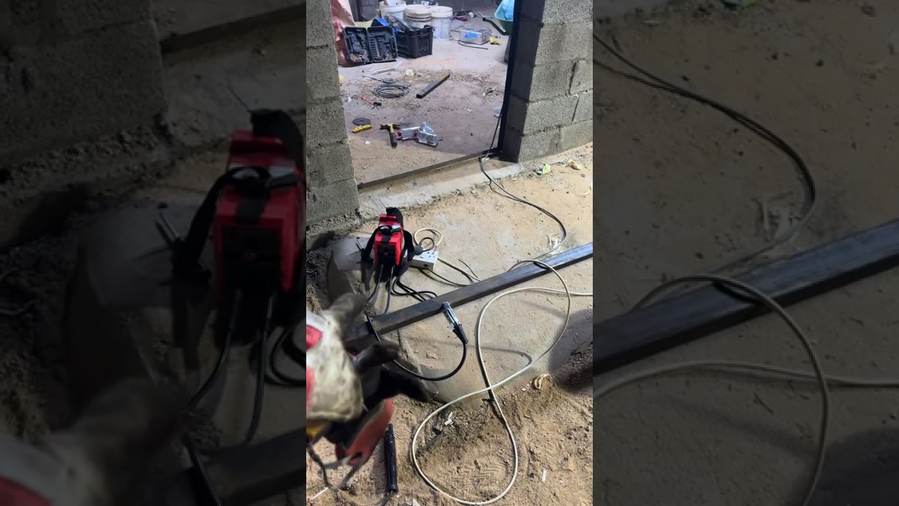 تعلم طريقة لحام الشبك 4x4 وشرح الأقطاب تابع 