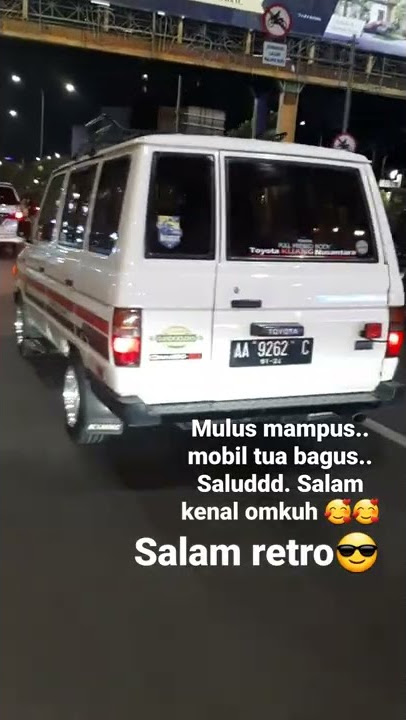 toyota kijang super mulus. sungkem jika ada yg kenal..salam retro😍😍