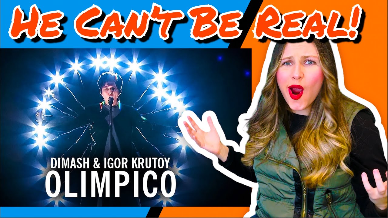 Ready go to ... https://youtu.be/sbytgYdlcpA [ First reaction to Dimash Kudaibergen! Heâs UNREAL!! Dimash & Igor Krutoy - Olimpico REACTION]