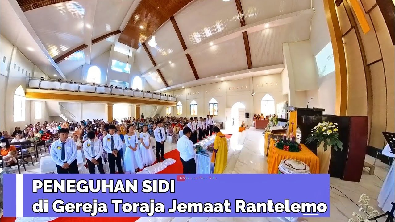Peneguhan Sidi di Gereja Toraja Jemaat Rantelemo 2023