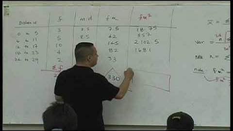 Daniel Judge- Statistics Lecture 3 (part 7)