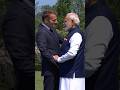 India's Modi Greeted by Macron at G7 Summit in France
