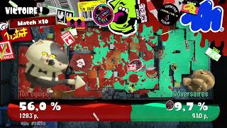 Victoire en Match x10 - Splatoon 3