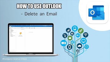 How to DELETE an Email on Microsoft Outlook Using a Mac / Desktop Computer - Basic Tutorial | New