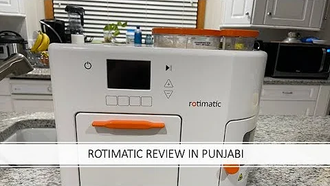 Rotimatic review in Punjabi | Roti making machine | Rotimaker | USA | Demo |