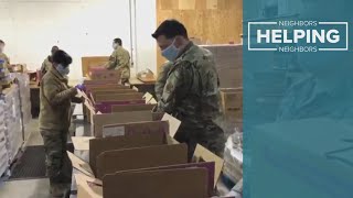 National Guard deploys help to food banks