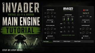 INVADER – Main Engine Tutorial | Create Vintage Sci-Fi & Horror Sounds in Kontakt