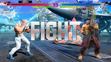 SF6 ▰ LEX (#1 Rank GUILE) vs KUSANAGI (#9 Rank RYU) ▰ Street Fighter 6 Replays
