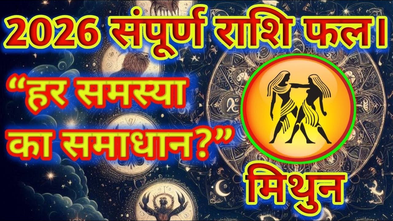 Mithun Rashi Predictions For 2026 - The Year of Wealth & Prosperity