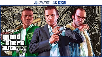GTA V Expanded & Enhanced | PS5 | 20 Minutes Gameplay (4K HDR + Ray Tracing)