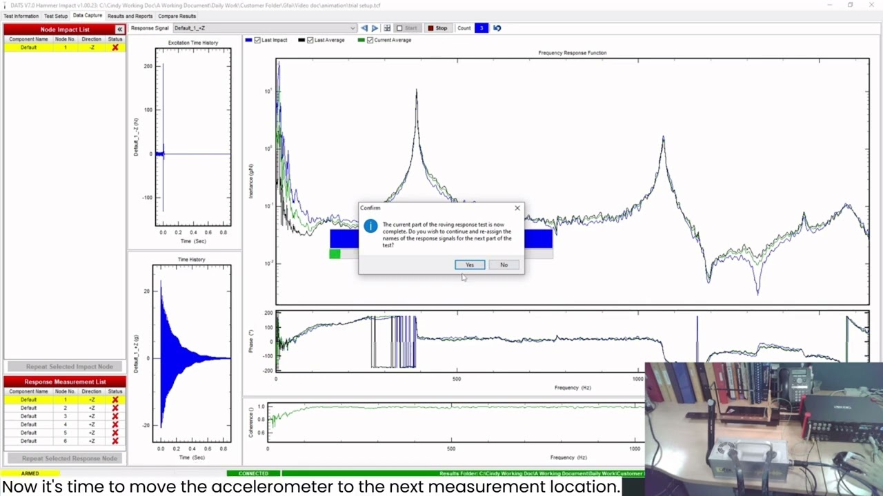 P-0007: GFAI Automatic Hammer with Prosig System And DATS Software Demo Impact Test