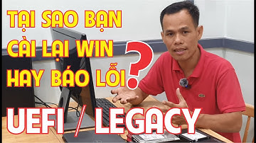 cách xác định ổ cứng đang định dạng theo UEFI hay LEGACY rất đơn giản | Kiến Thức Máy Tính 24H