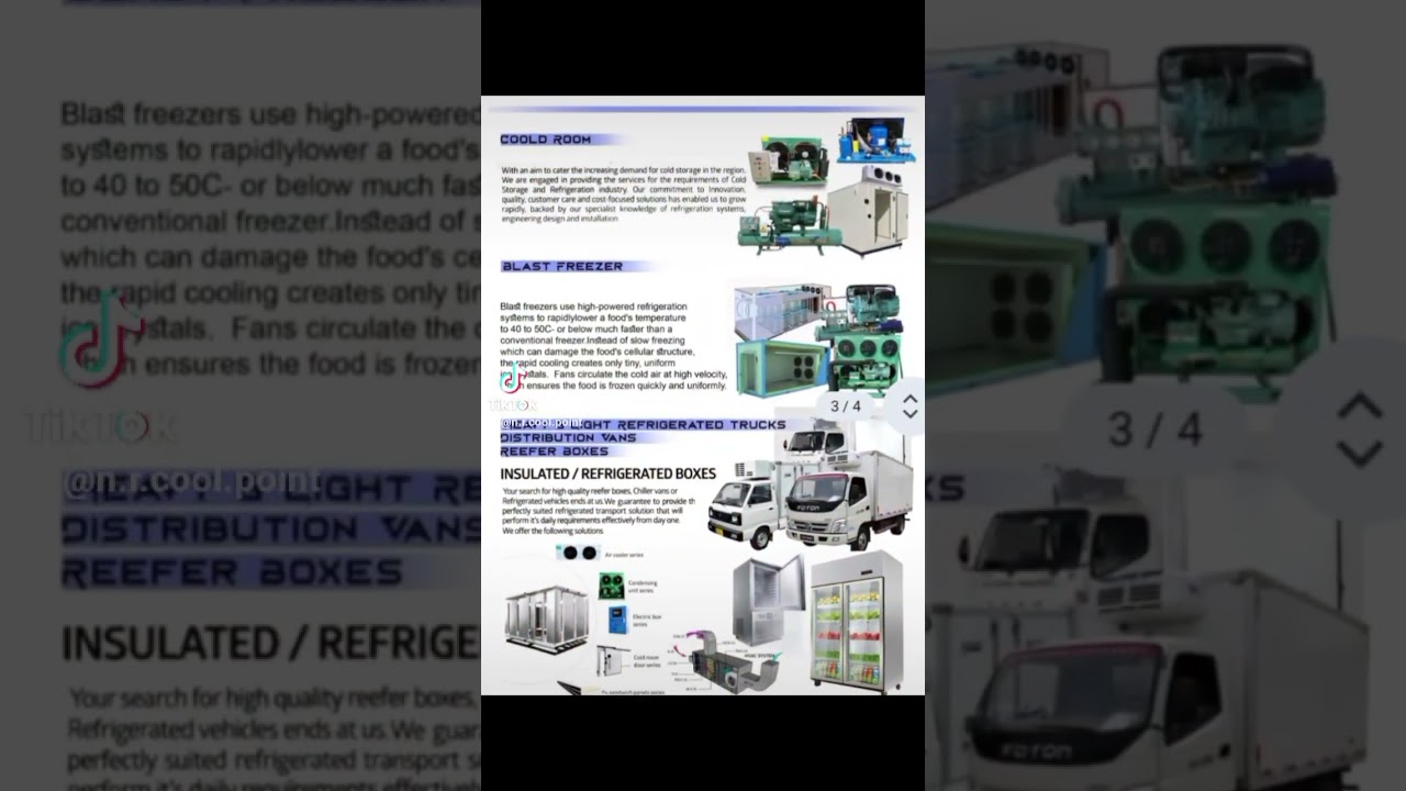 we work on all industrial cooling system