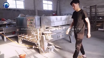 Coated Peanut Roasting Machine | Peanut Swing Oven | Nuts/Peanut Roasting Process