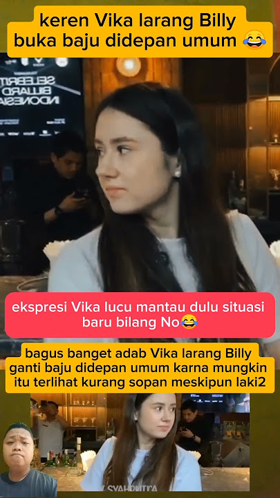 keren Vika larang Billy buka baju didepan umum 😂#short#video#