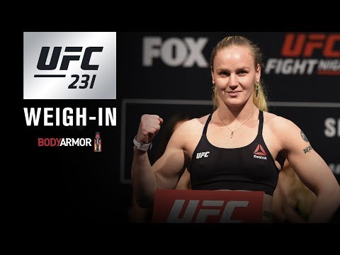 UFC 231: Weigh-in