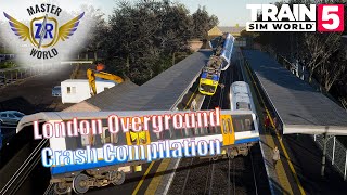 London Overground Crash Compilation | Train Sim World 5
