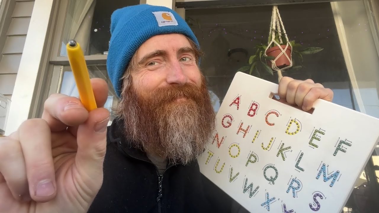 ABCSMR🔠Alphabet Tracing & Singing ASMR🔠(Lofi)