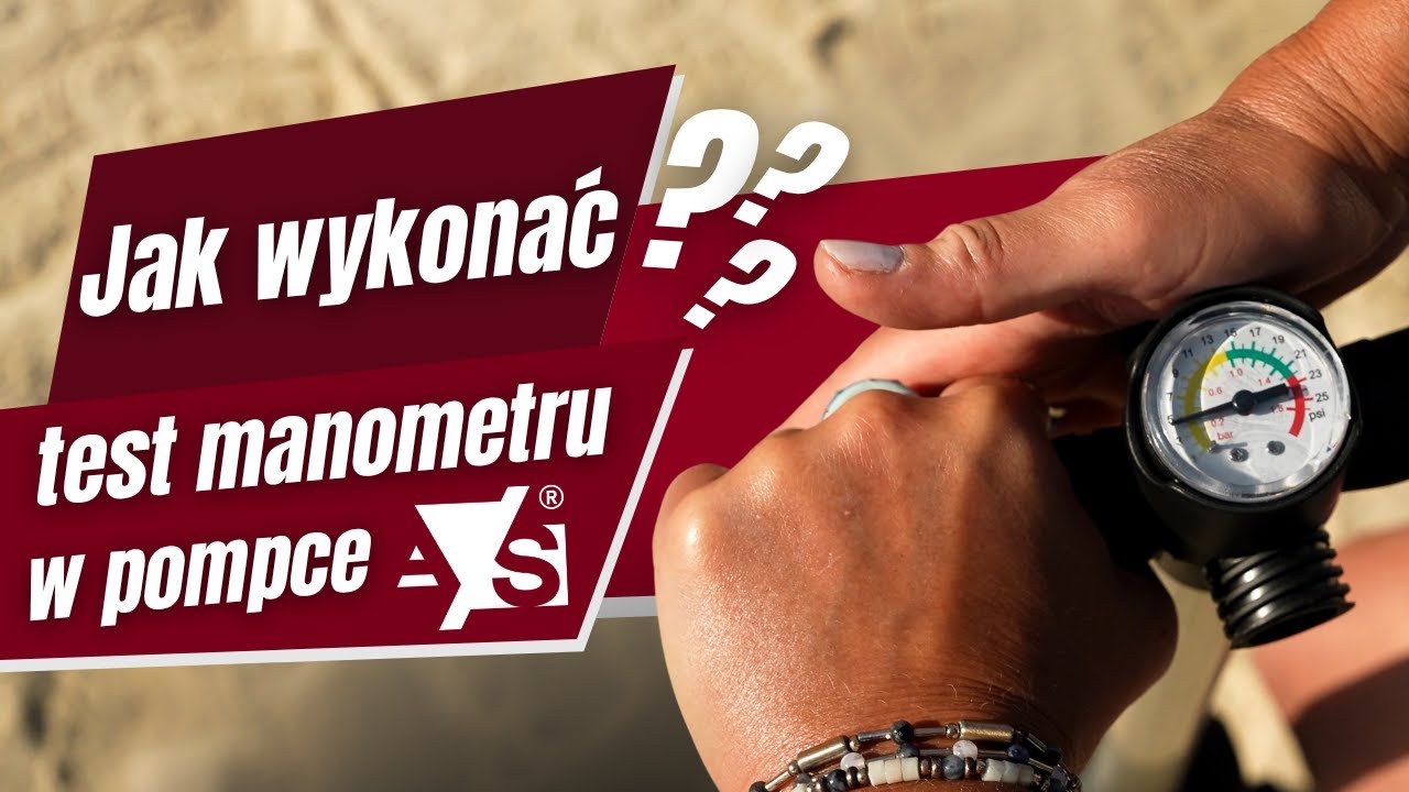 Jak wykonać test manometru w pompce ręcznej Activ Space – szybki poradnik