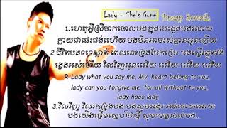 Download Lagu Preap Sovath   Lady   lyrics MP3