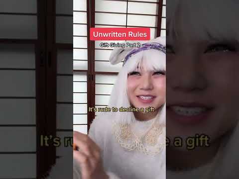 Unwritten Rules: Omiyage