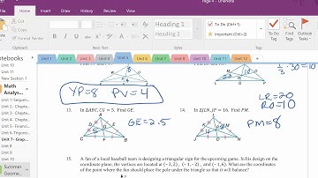 Unit 5 Part 2 Video Notes