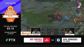 tyler1 leaves the game | Team Doublelift vs Team Tyler1