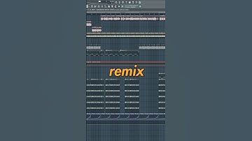 HOW TO CREATE A REMIX FROM SCRATCH! #flstudiotutorial #flstudio #remixtutorial