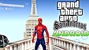 Gta sa Marvels spiderman PS4 wip mod new damaged suit on Android download now