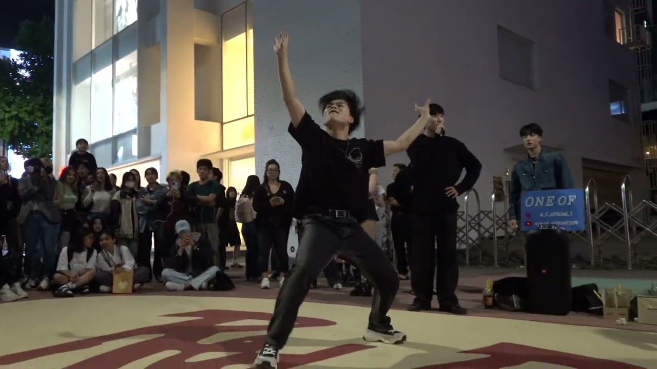 240530 kpop cover dance team ONE OF - HALA HALA (ATEEZ) Hongdae busking