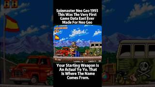 Spinmaster Neo Geo 1993 - This Was The Very First Game Data East Ever Made For Neo Geo