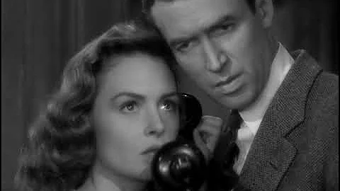 It's a Wonderful Life (1946) Legendary Phone Kiss ...