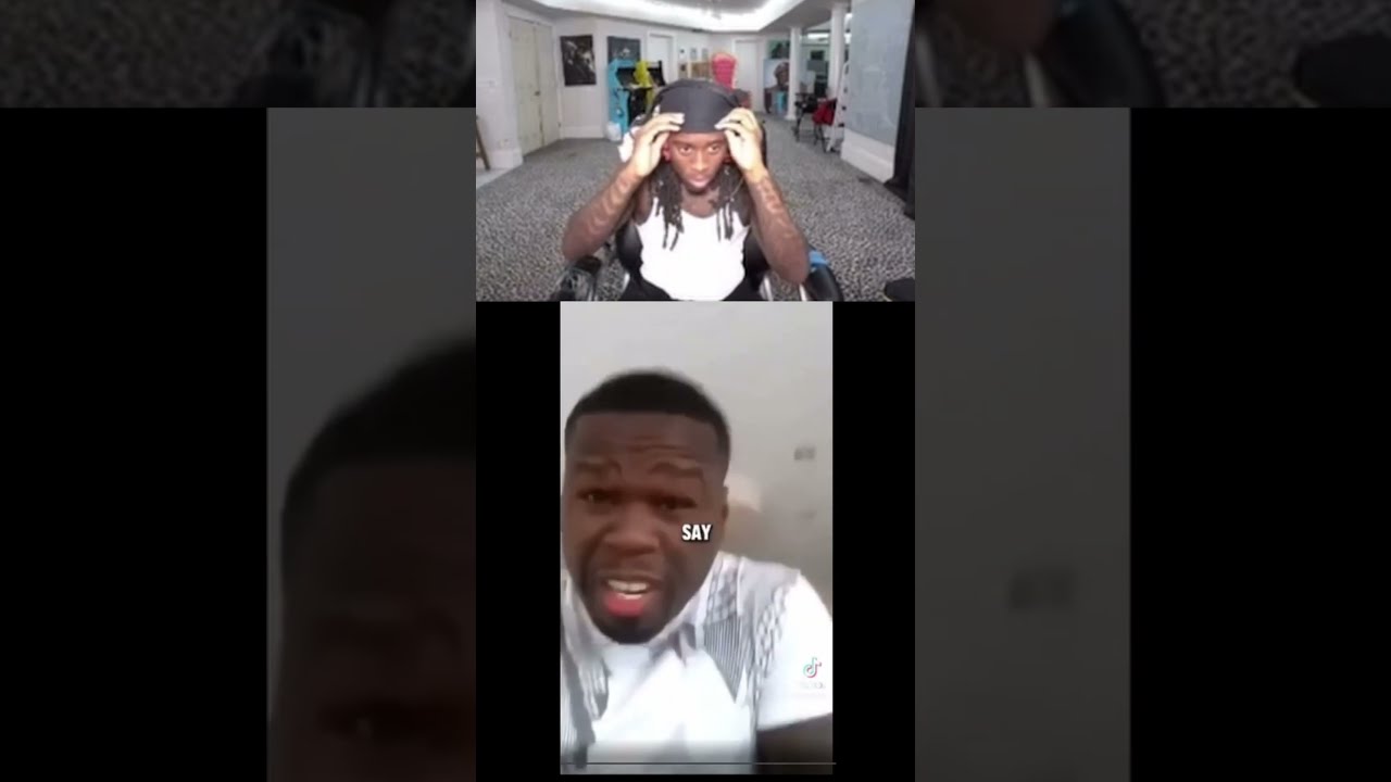 Kai Cenat Reacts To 50 Cent Crashing Out On Floyd Mayweather Kaicenat 50cent Floydmayweather
