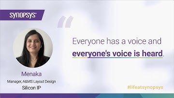 An Inside Look: Menaka, A&MS Layout Design | Synopsys