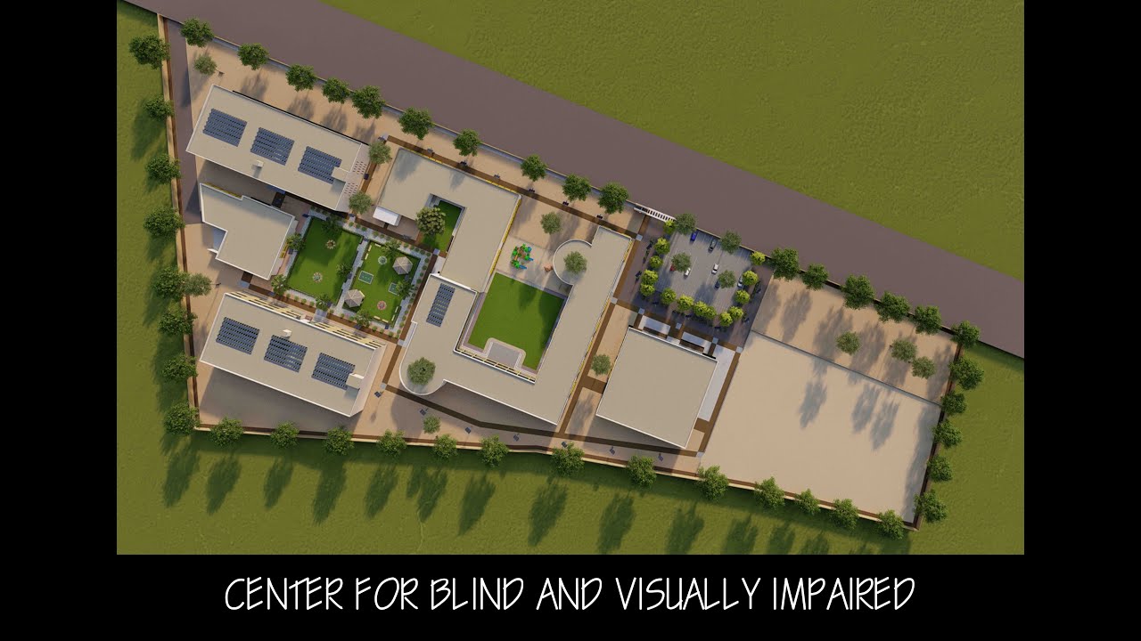 Center for Blind and Visually impaired | Thesis | B.arch |
