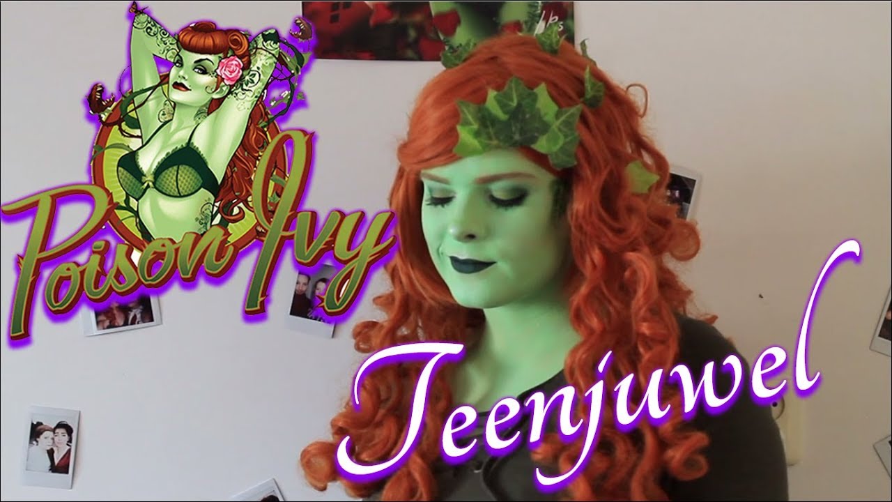 Poison Ivy Bodypainting And Makeup Tutorial YouTube