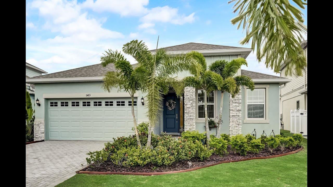 Waterfront Home in MiraBay Apollo Beach | Dockable Lot + Upgrades | 5413 Wishing Arch Dr | $794,000