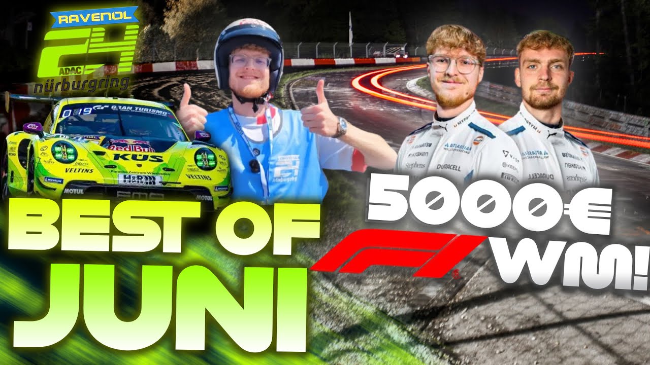 🔥5000€ Streamer-WM gewonnen & 24H Rennen!⚡- CutterLukas Best Of