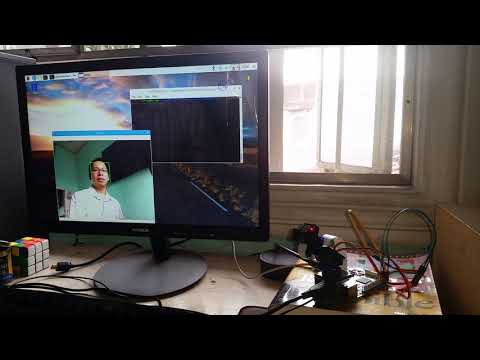 Face tracking with Raspberry Pi 3 and OpenCV