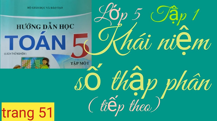 Giải bài tập toán lớp 5 bai 20 năm 2024