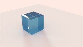 How to change any object in glass in Blender