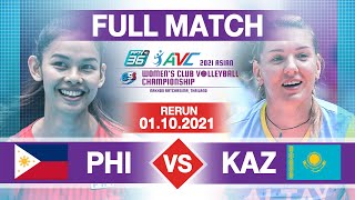 Rebisco (PHI) vs. Altay VC (KAZ) - Full Match - PPTV 2021 Est Cola Women's Club Champ | Pool B