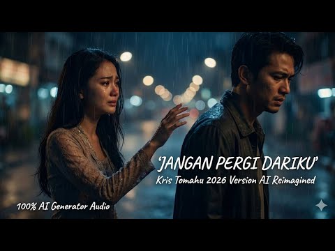 Mellow Banget! JANGAN PERGI DARIKU Kris Tomahu Versi Piano Vokal Wanita (AI Remix) - With Lyrics
