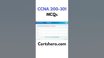 CCNA 200-301 v1.1 Practice Test (2025) – Cisco Certified Network Associate Exam (CCNA) 20 MCQs