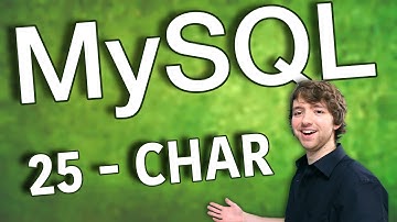 MySQL 25 - CHAR Data Type